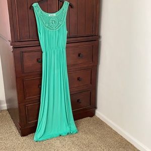 Size small Pale Green Summer Maxi Dress